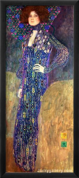 Emilie Floege by Gustav Klimt paintings reproduction